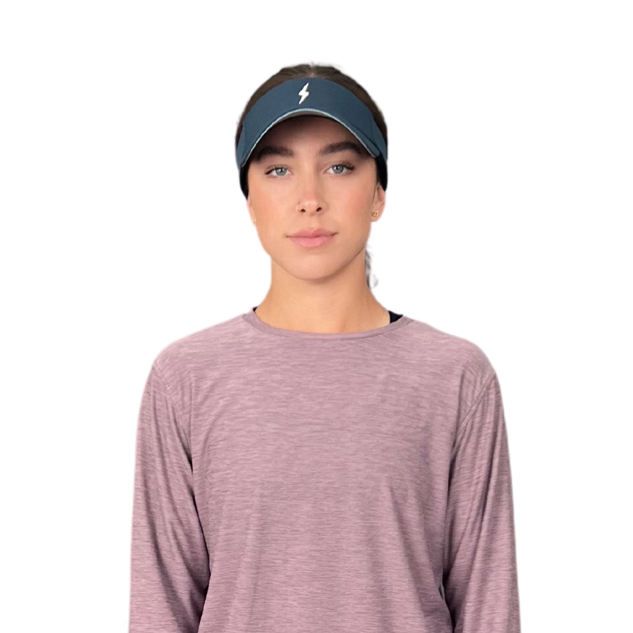 BOLT Visor - Navy/White Bolt- thumb 5