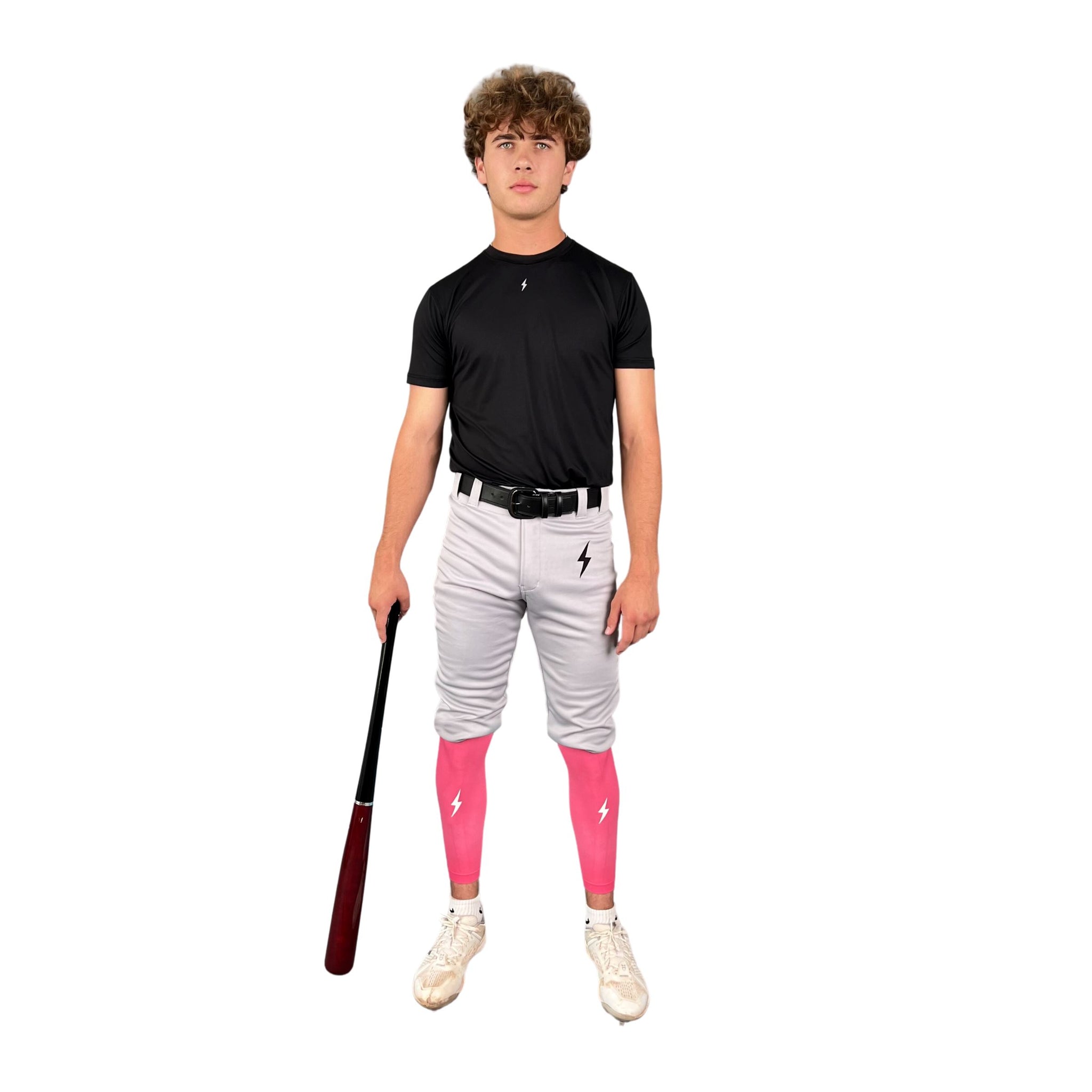 Compression Xtra Long Leg Sleeves (2-Pack) - Dusty Pink- thumb 4