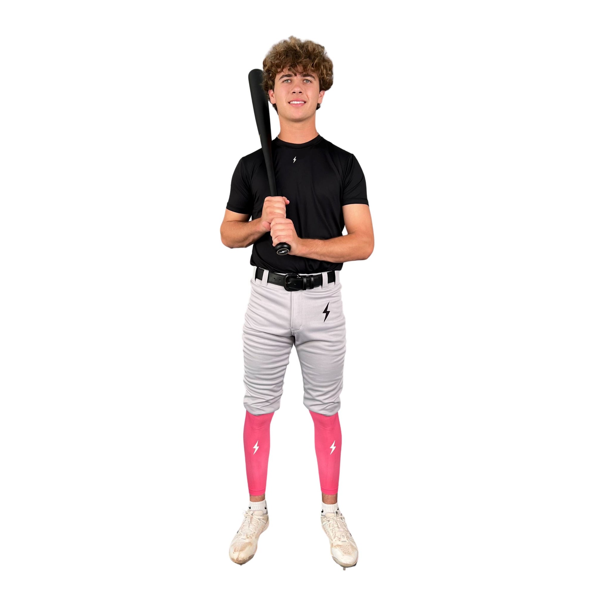Compression Xtra Long Leg Sleeves (2-Pack) - Dusty Pink- thumb 3