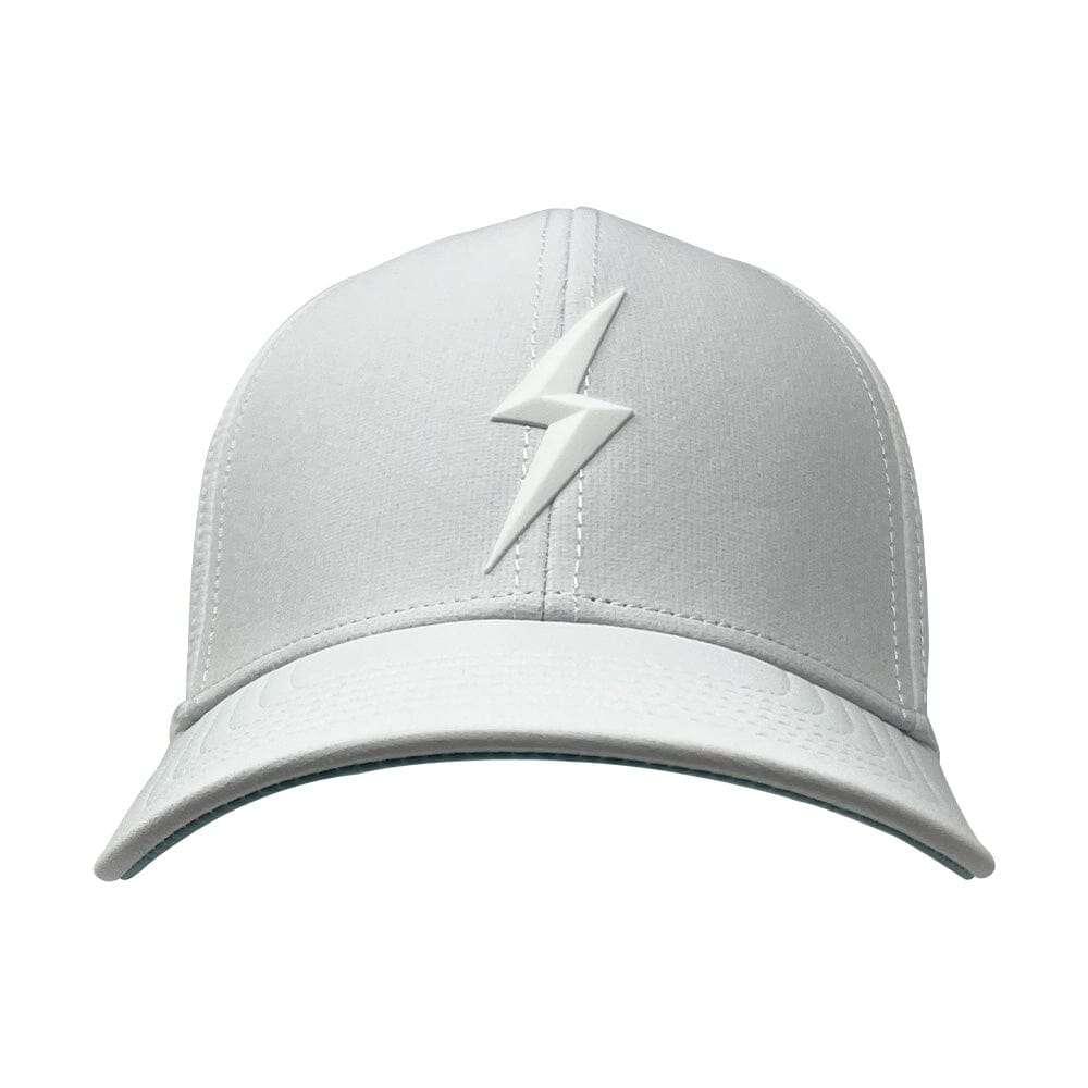 BOLT Classic Trainer Cap - White- quickbuy