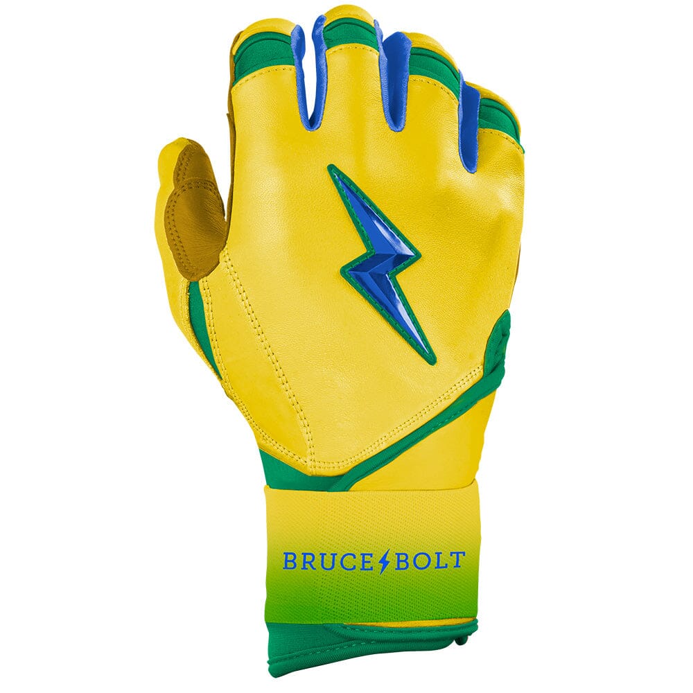 Coach RAC Creator Series Long Cuff Batting Gloves - Yellow- thumb 4