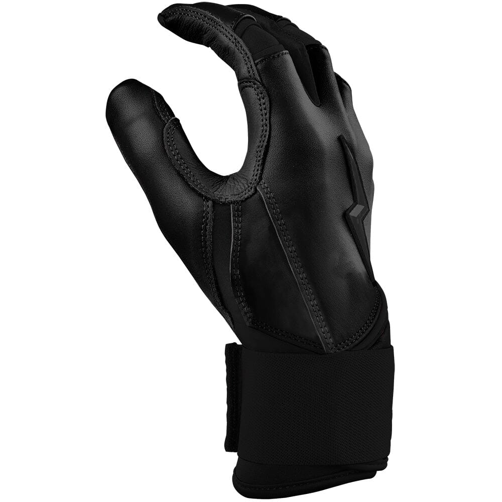 Bear Series Long Cuff Batting Gloves - Blackout- thumb 5