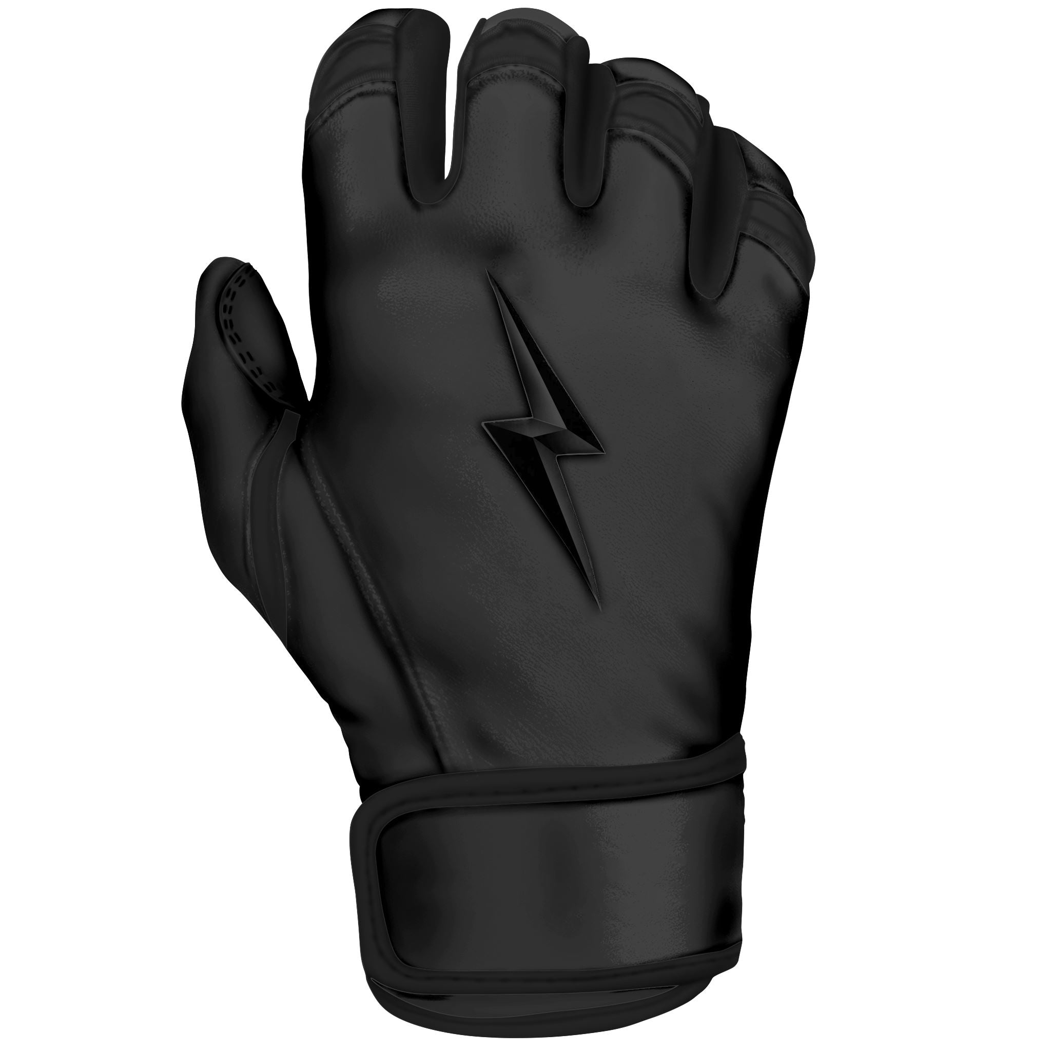 Personalized Bear Series Short Cuff Batting Gloves - Blackout- thumb 4