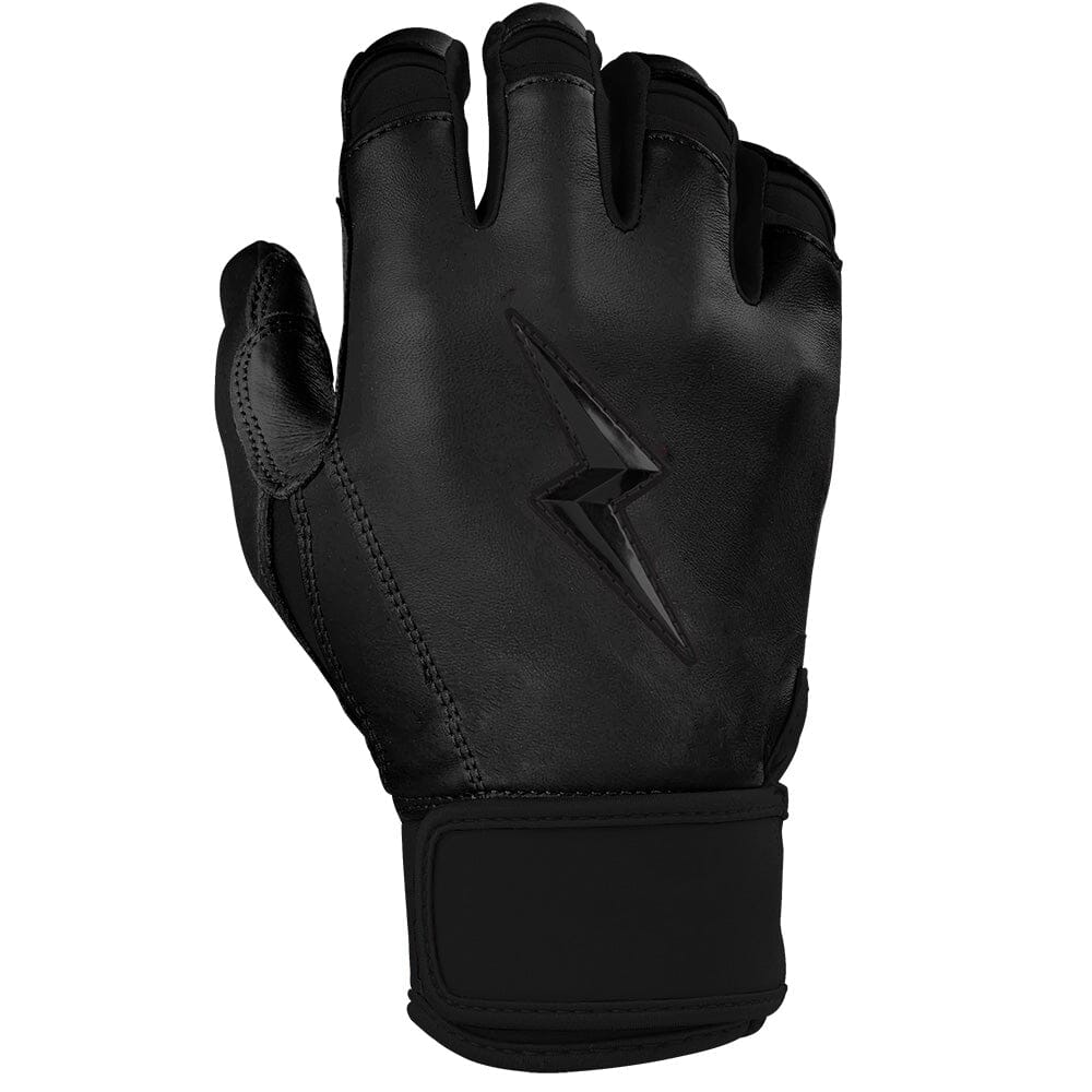 Bear Series Short Cuff Batting Gloves - Blackout- thumb 4