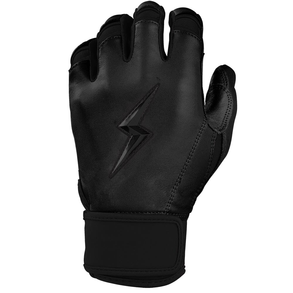 Bear Series Short Cuff Batting Gloves - Blackout- thumb 3