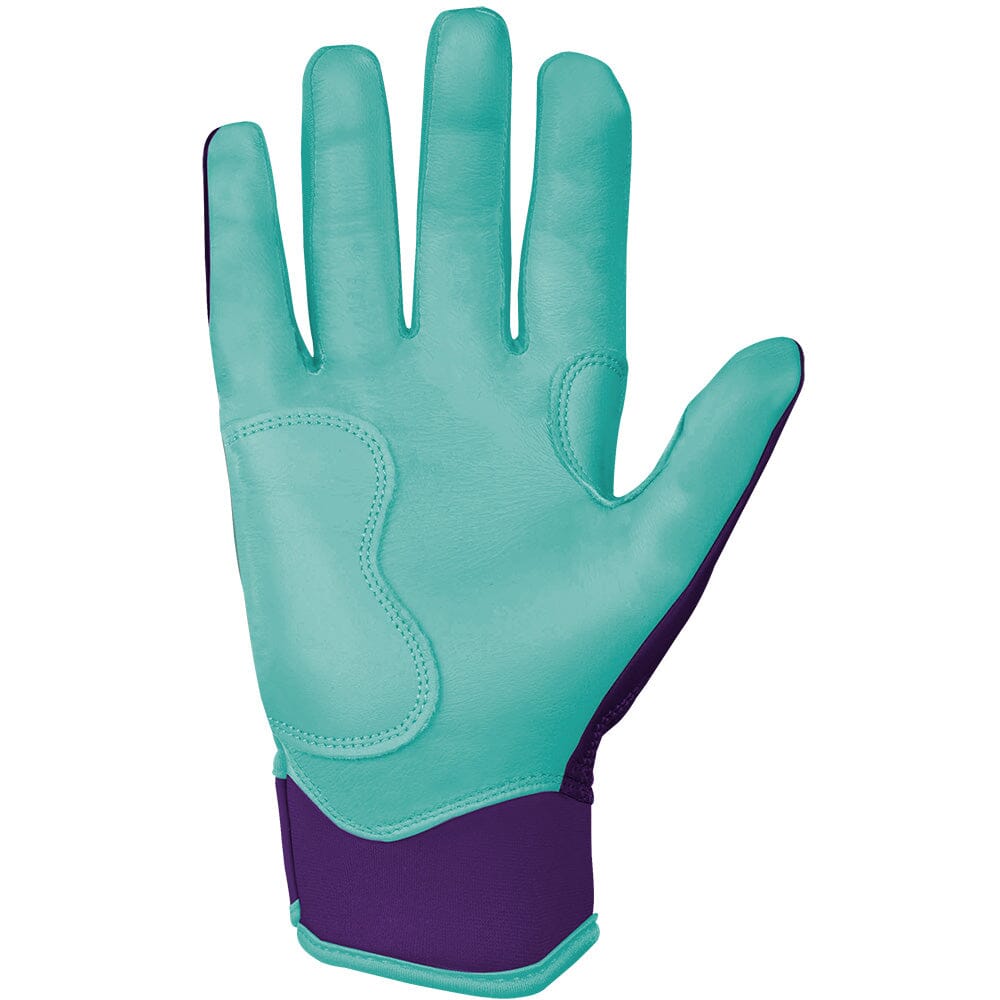 Ketel Marte Signature Series Short Cuff Batting Gloves - Purple- quickbuy