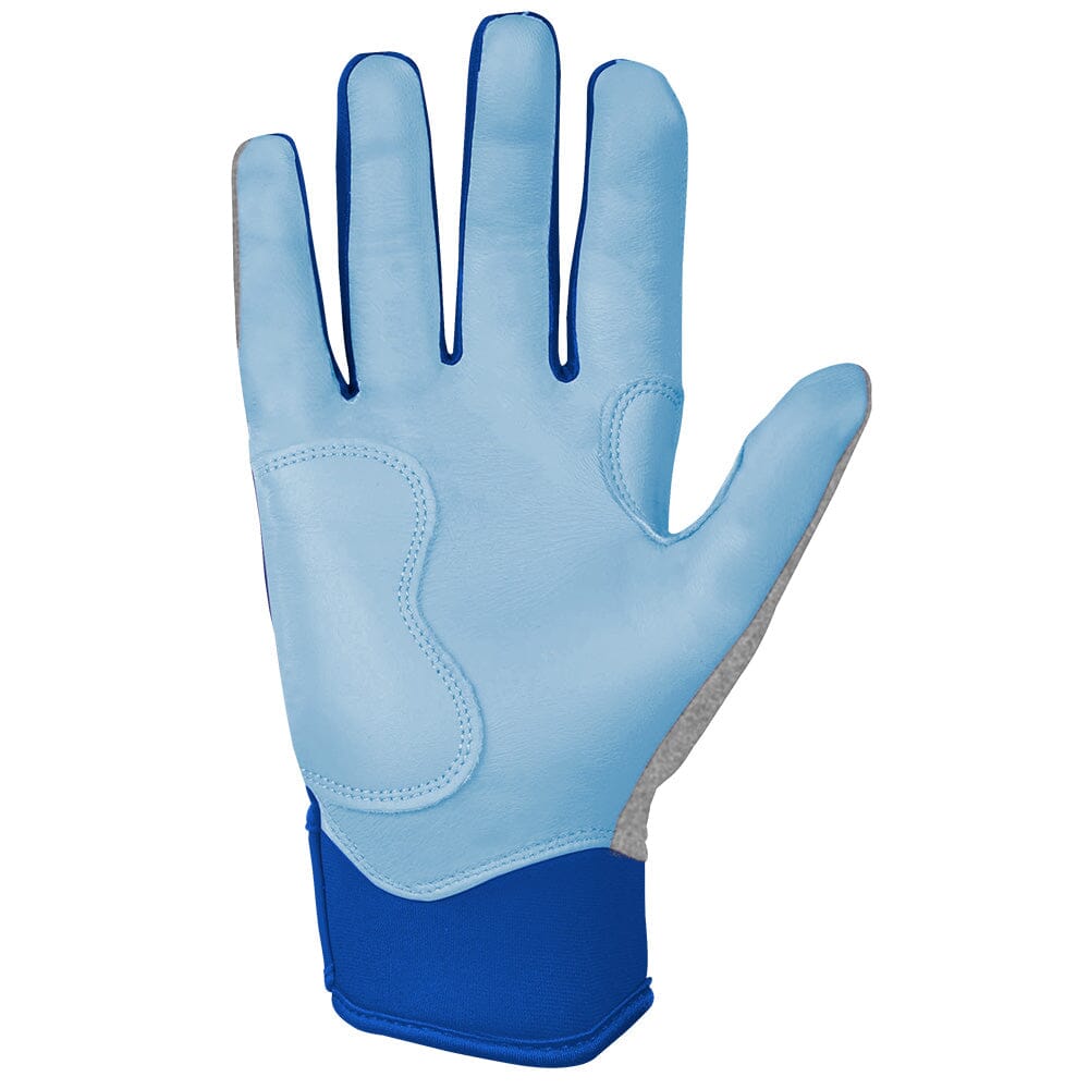 James Outman Signature Series Short Cuff Batting Gloves - Metallic Silver- quickbuy