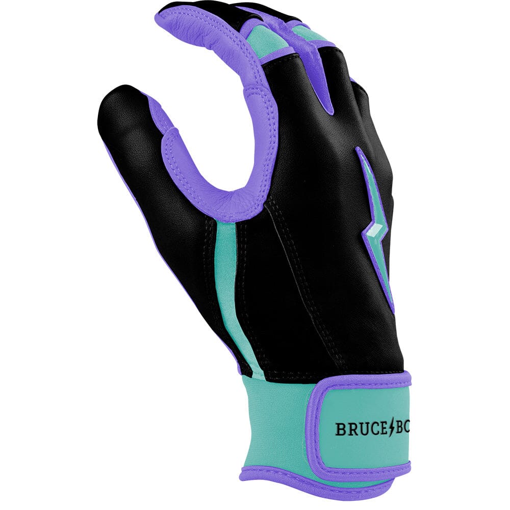 Perfect Game Collab Series Short Cuff Batting Gloves - Moonshots- thumb 5