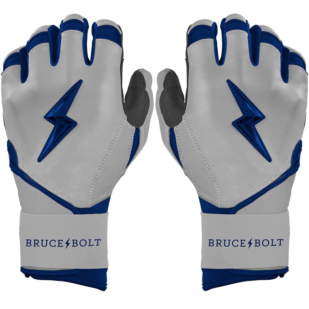 Grey Series Long Cuff Batting Gloves - Navy- thumb 1