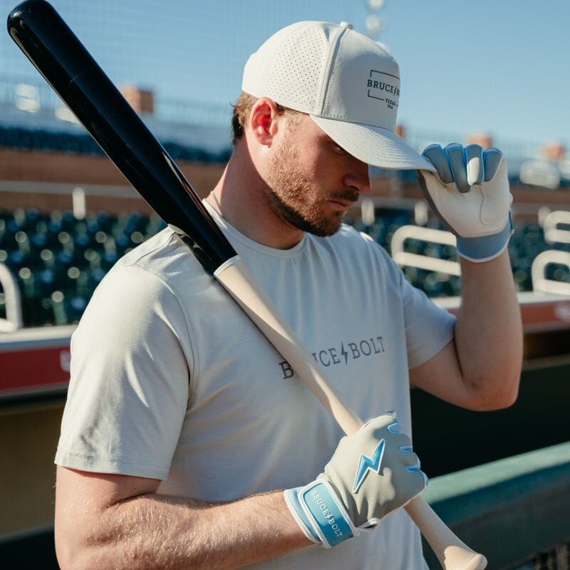 Ian Happ Signature Series Short Cuff Batting Gloves - Grey- thumb 7