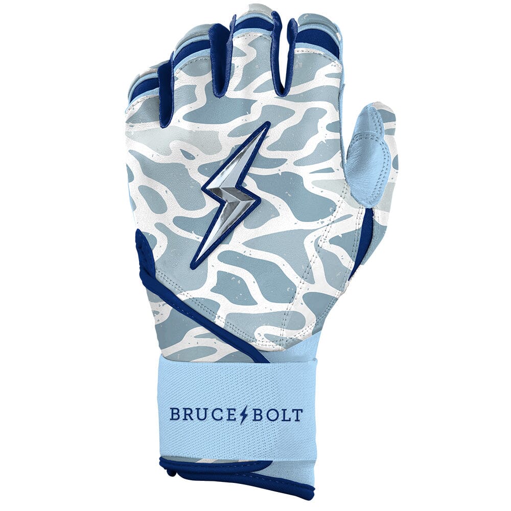 Jake Burger Signature Series Long Cuff Batting Gloves - BURLEBO Seaside Camo Blue- thumb 3