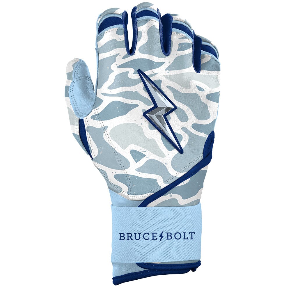 Jake Burger Signature Series Long Cuff Batting Gloves - BURLEBO Seaside Camo Blue- thumb 4