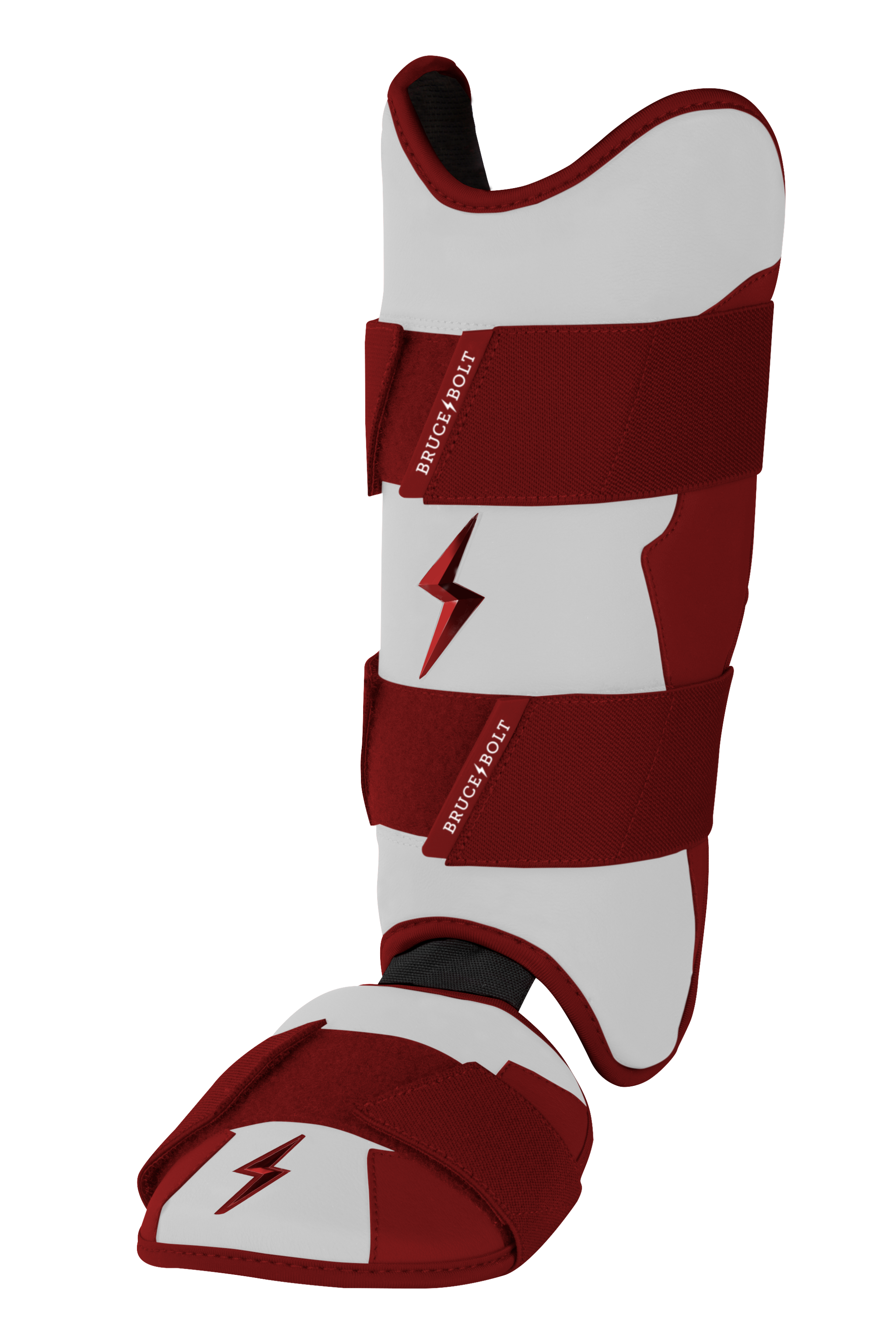 Chrome Series Leg Guard - Maroon- thumb 3
