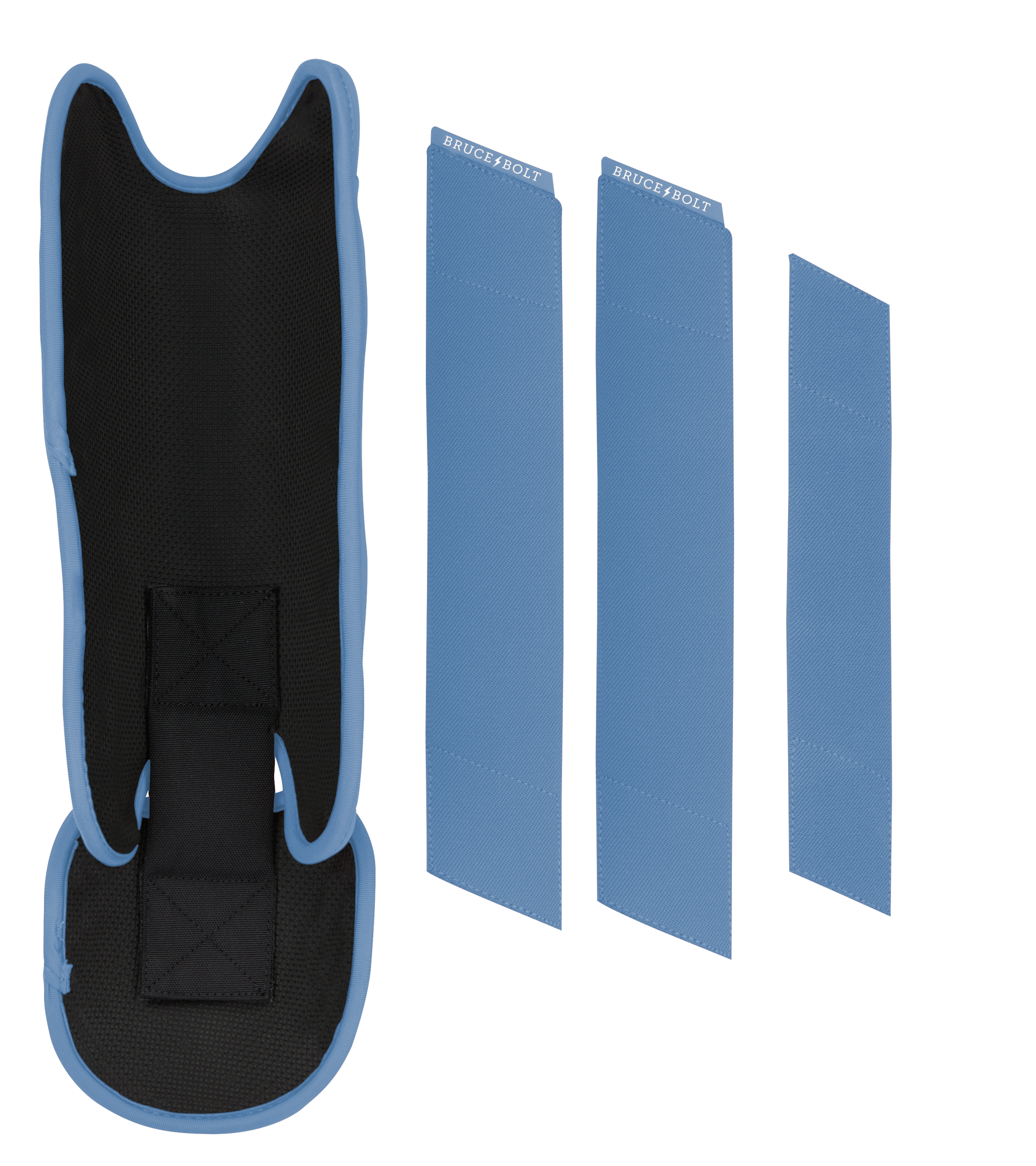 Chrome Series Leg Guard - Baby Blue- thumb 5