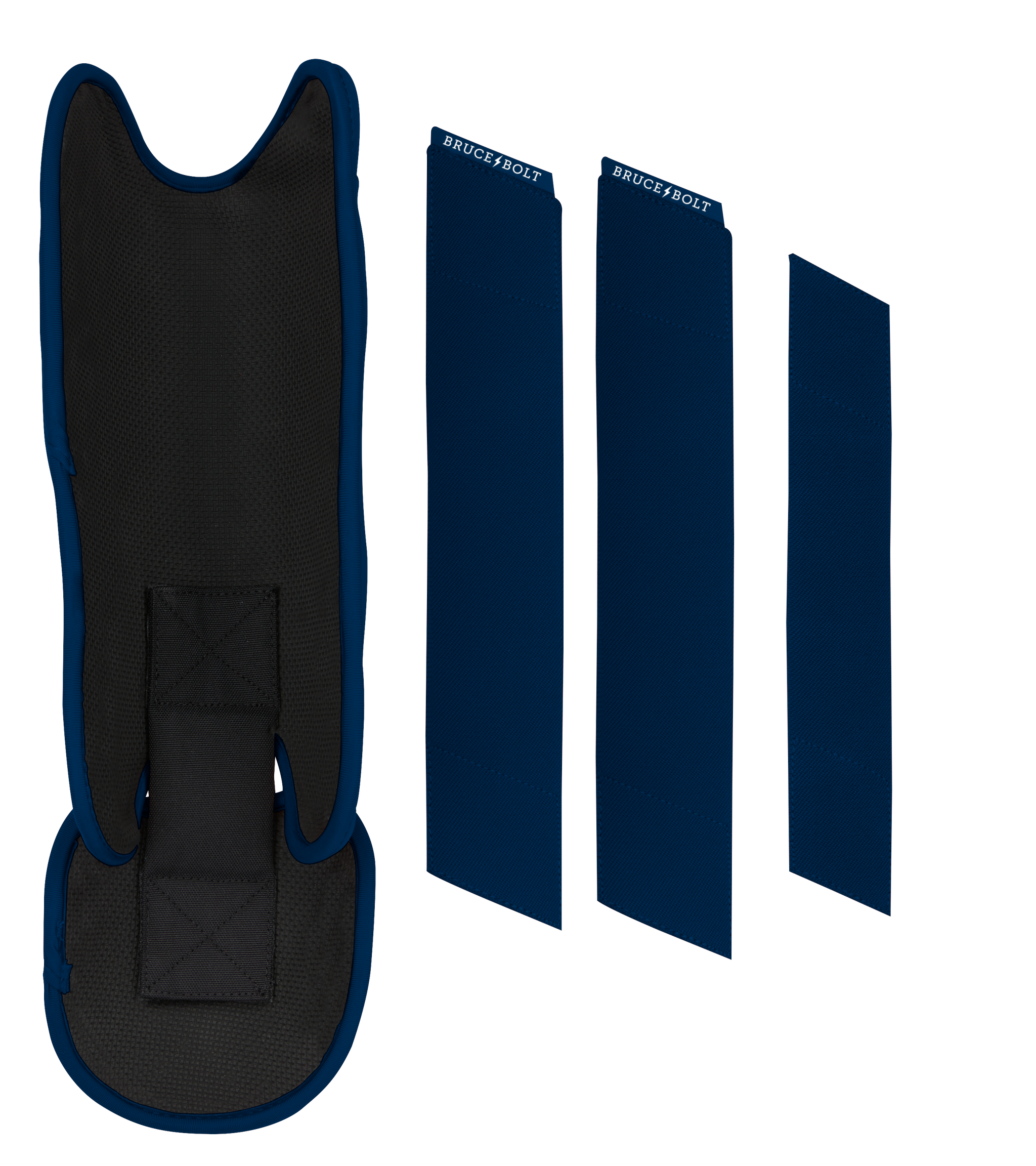 Chrome Series Leg Guard - Navy- thumb 5