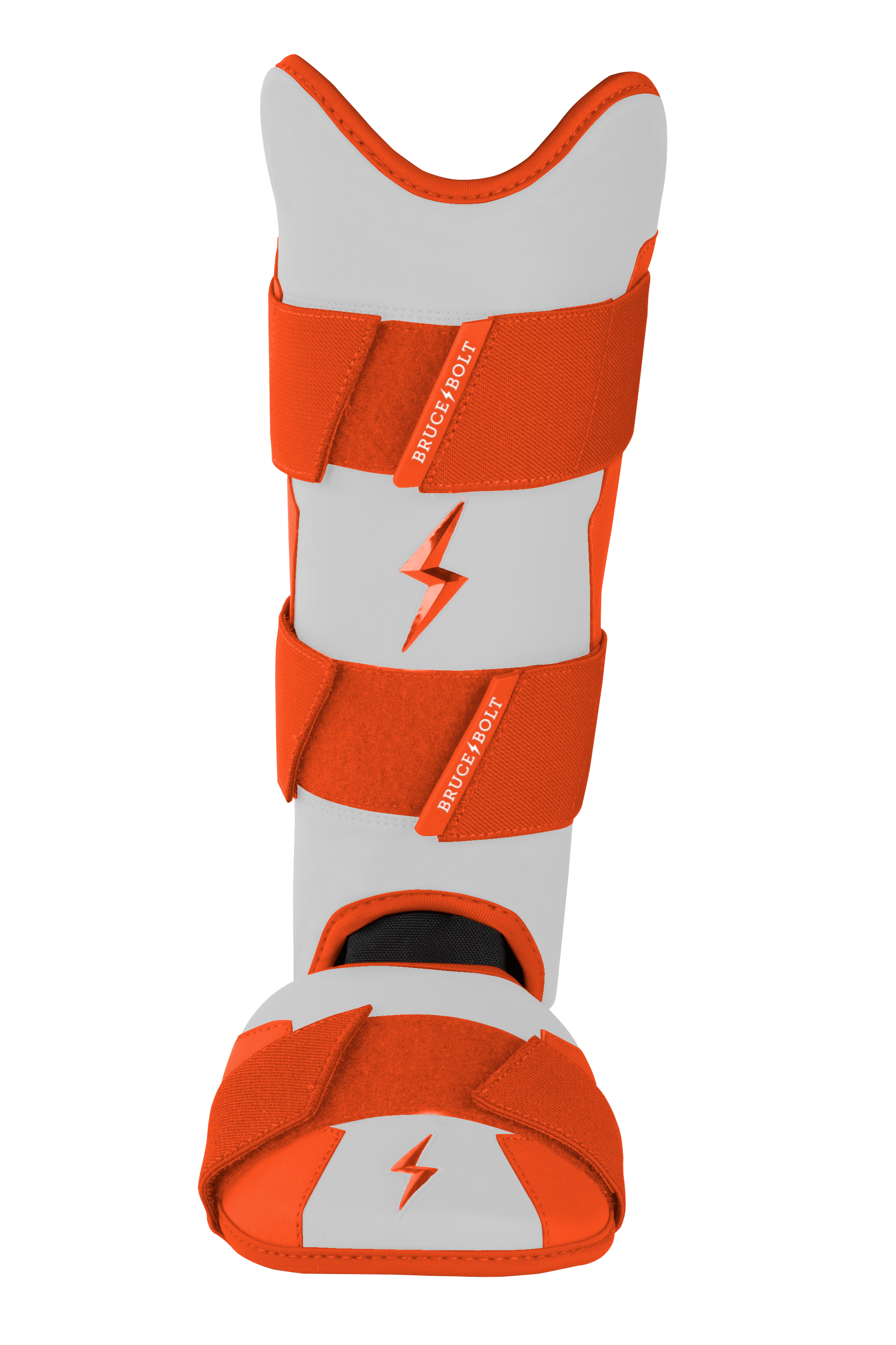 Chrome Series Leg Guard - Orange- quickbuy