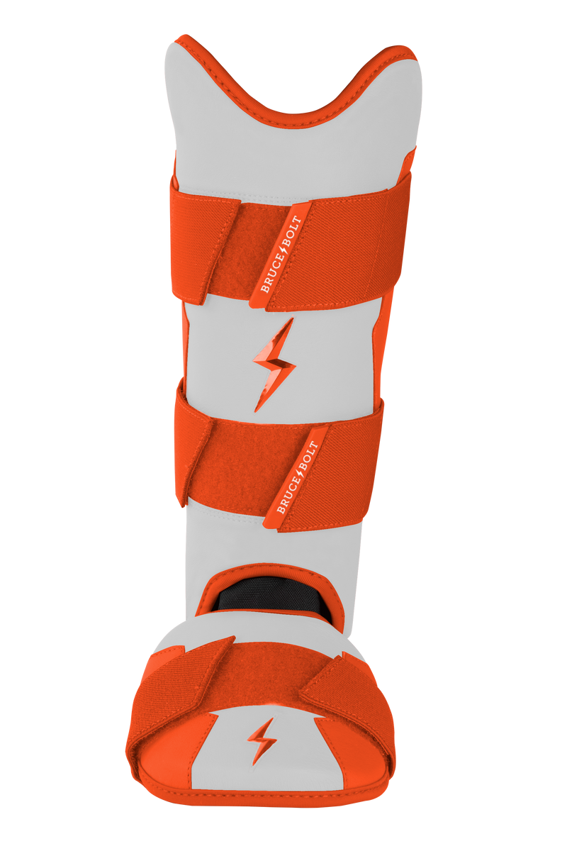 Chrome Series Leg Guard - Orange – BRUCE BOLT