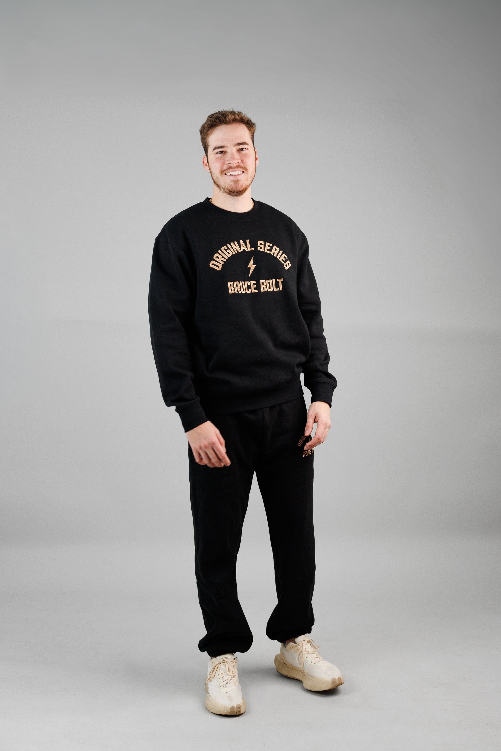 "Original Series" Crewneck - Black- thumb 3