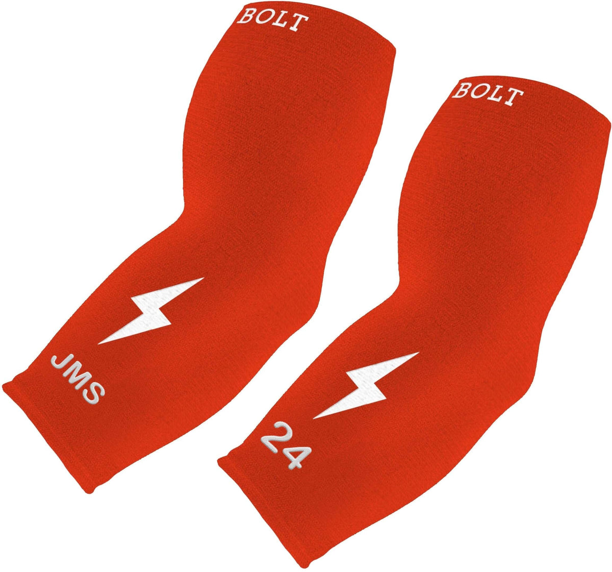 Personalized Compression ¾ Sleeve | Caliente Red | BRUCE BOLT