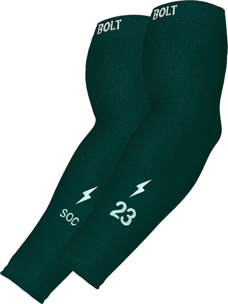 Personalized Graduated Compression Premium Arm Sleeve - Green- quickbuy