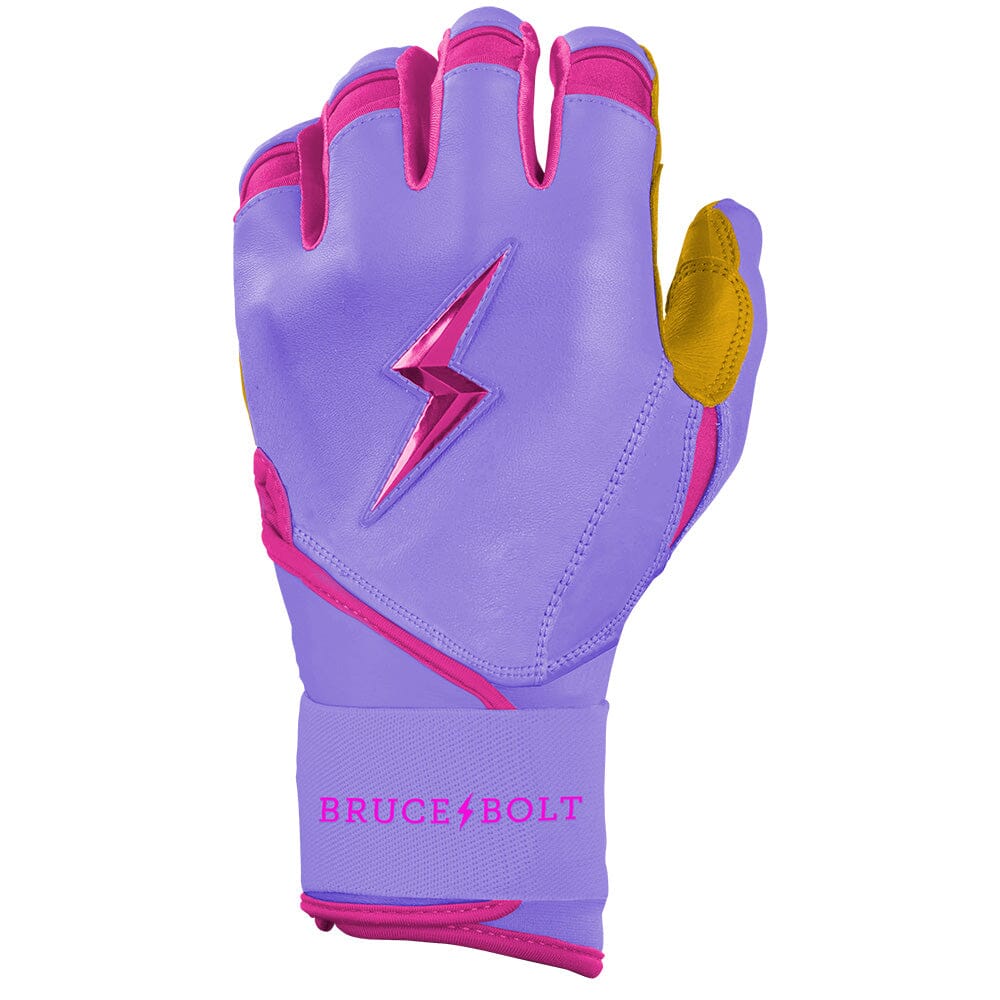 Harrison Bader Signature Series Long Cuff Batting Gloves - Lavender- thumb 3