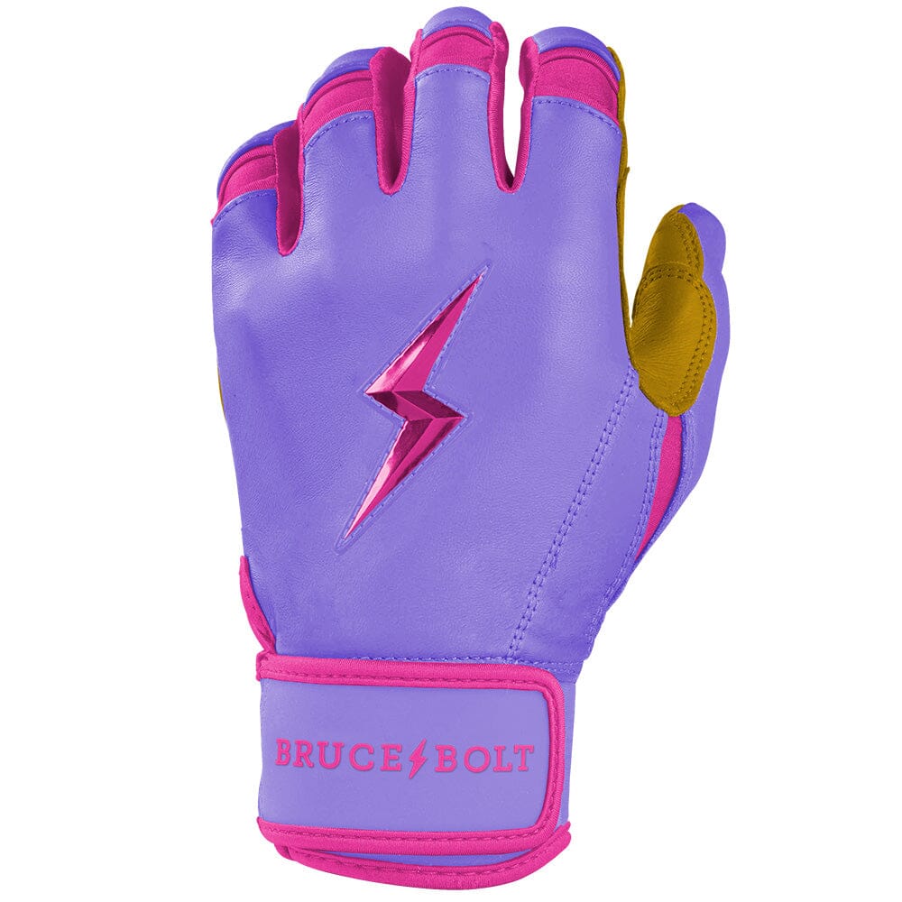Harrison Bader Signature Series Short Cuff Batting Gloves - Lavender- thumb 3