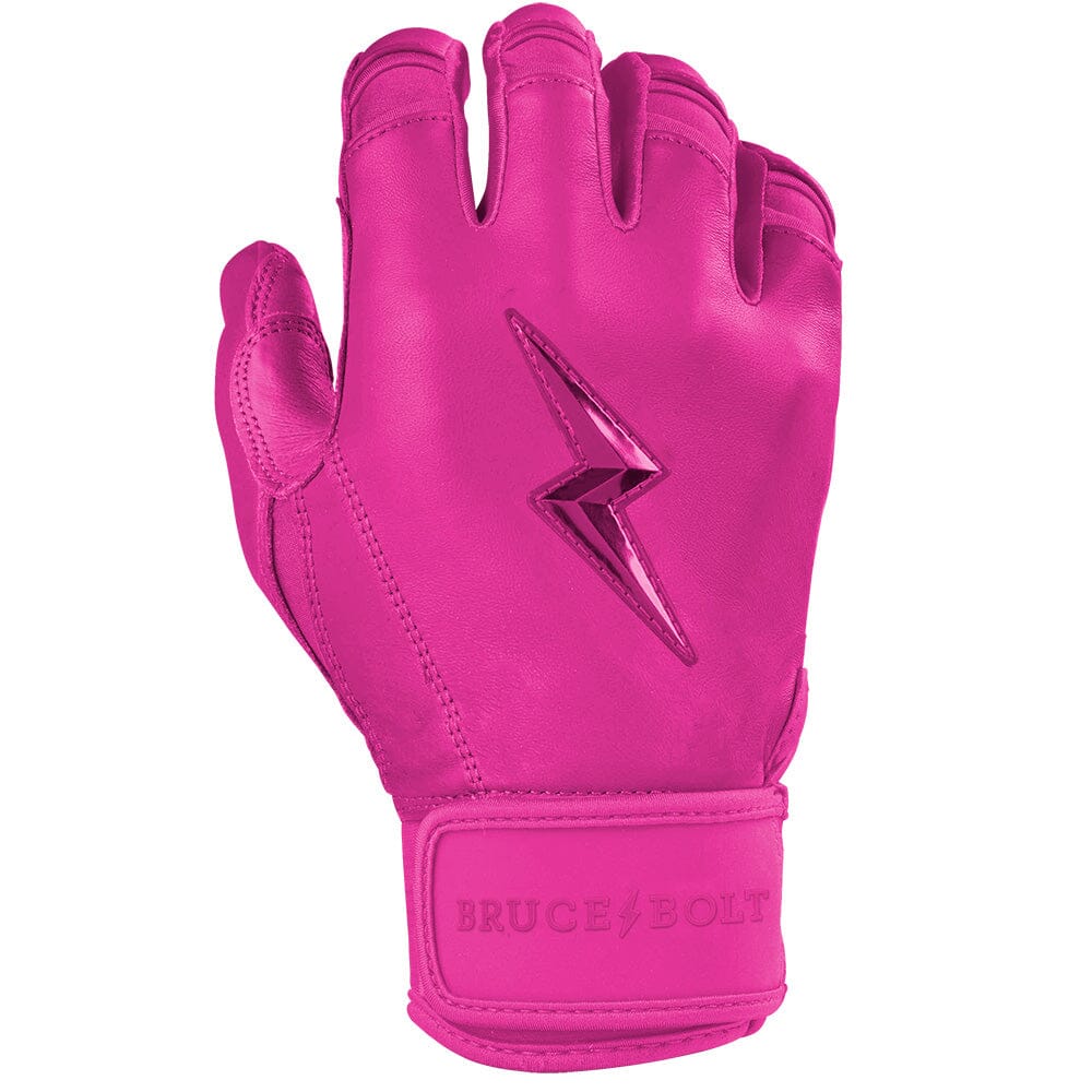 Max Clark Signature Series Short Cuff Batting Gloves - Pink- thumb 4