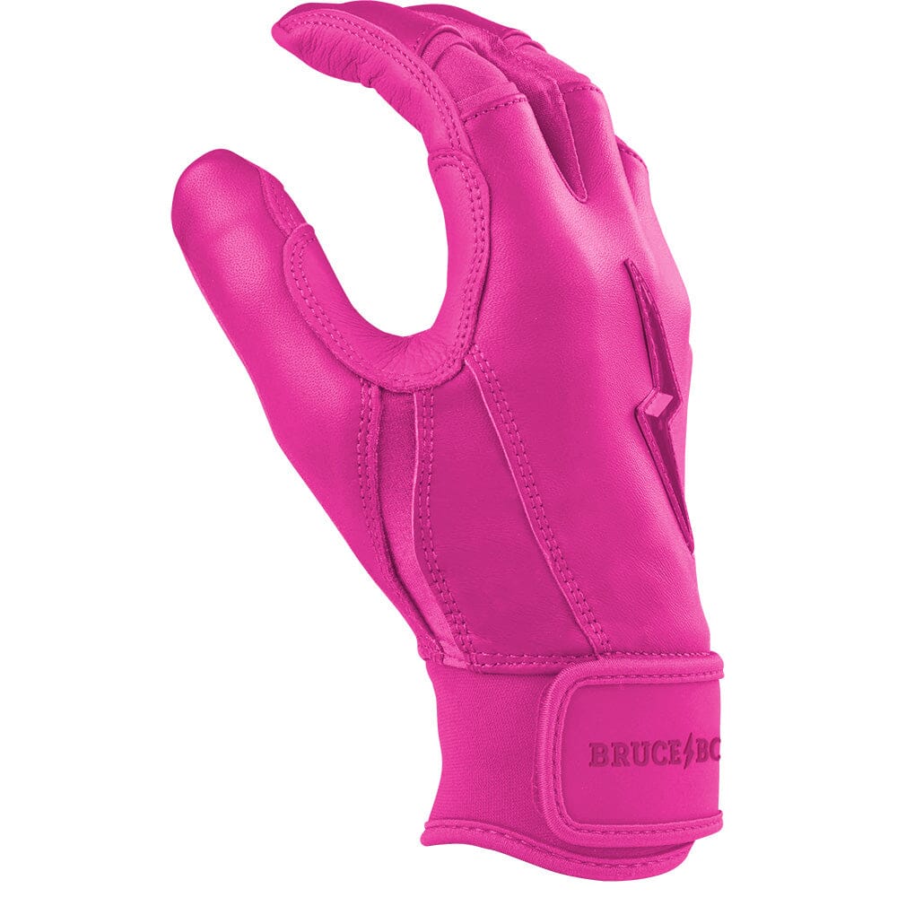 Max Clark Signature Series Short Cuff Batting Gloves - Pink- thumb 5