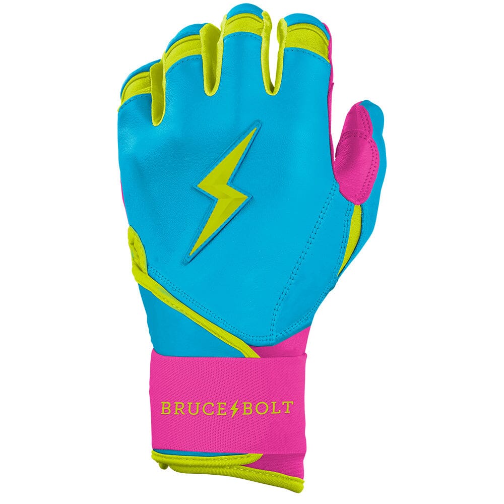 Bear Series Long Cuff Batting Gloves - Caribbean Blue- thumb 3