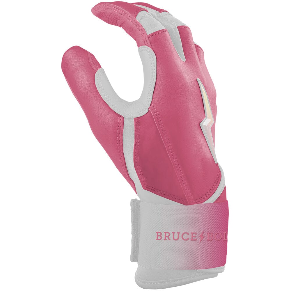 Bear Series Long Cuff Batting Gloves - Dusty Pink- thumb 5