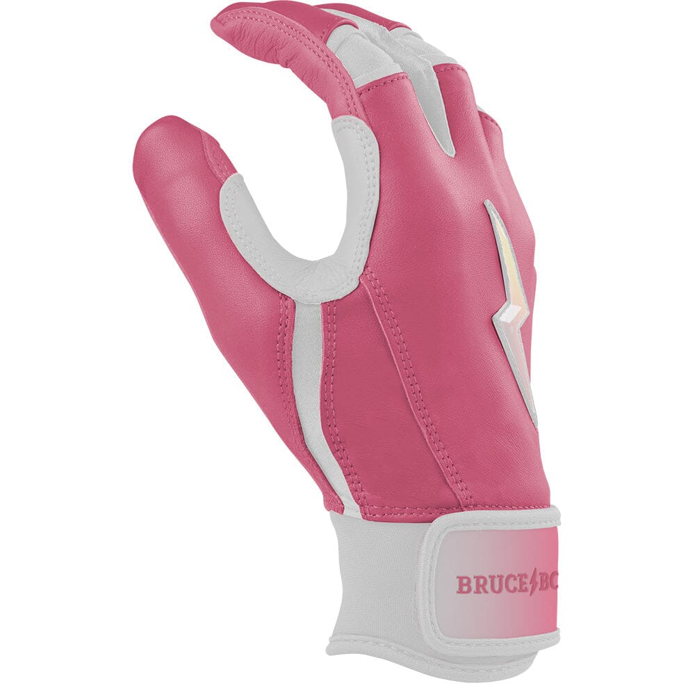 Bear Series Short Cuff Batting Gloves - Dusty Pink- thumb 5