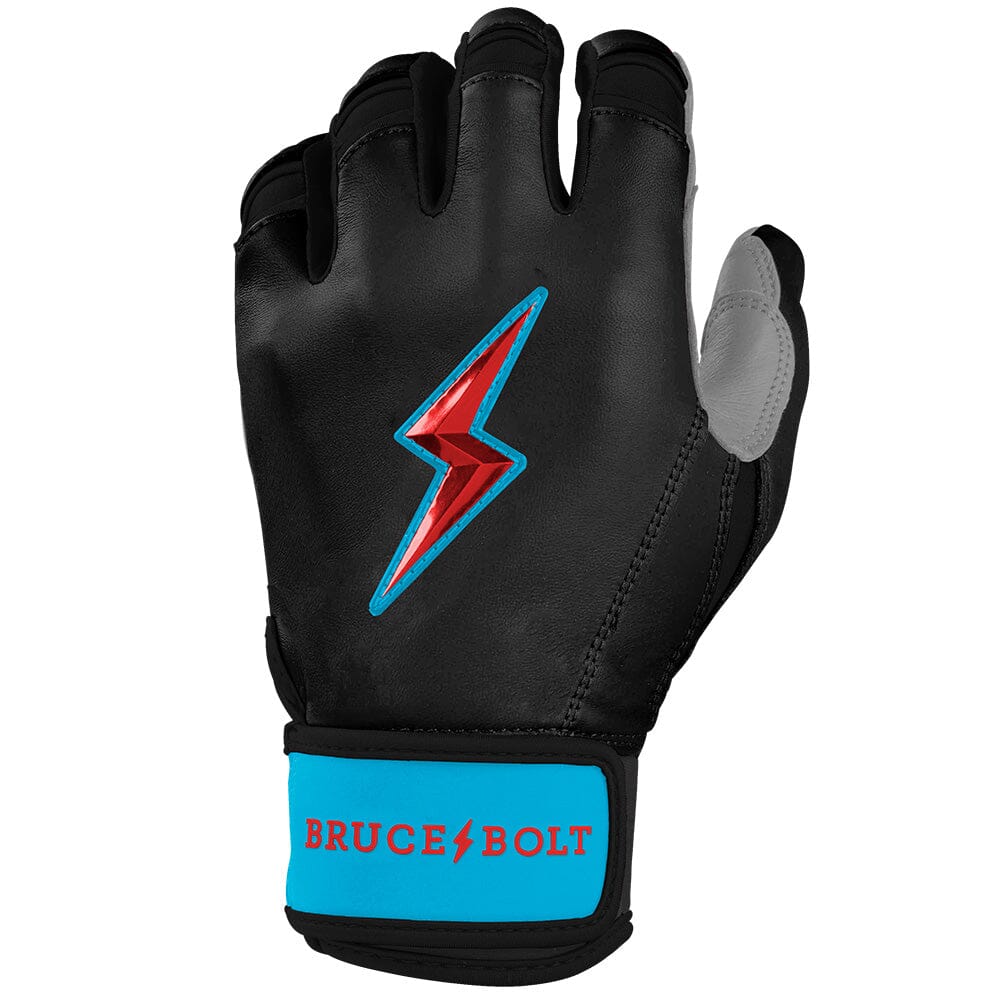 Bear Series Short Cuff Batting Gloves - Miami Black- thumb 3