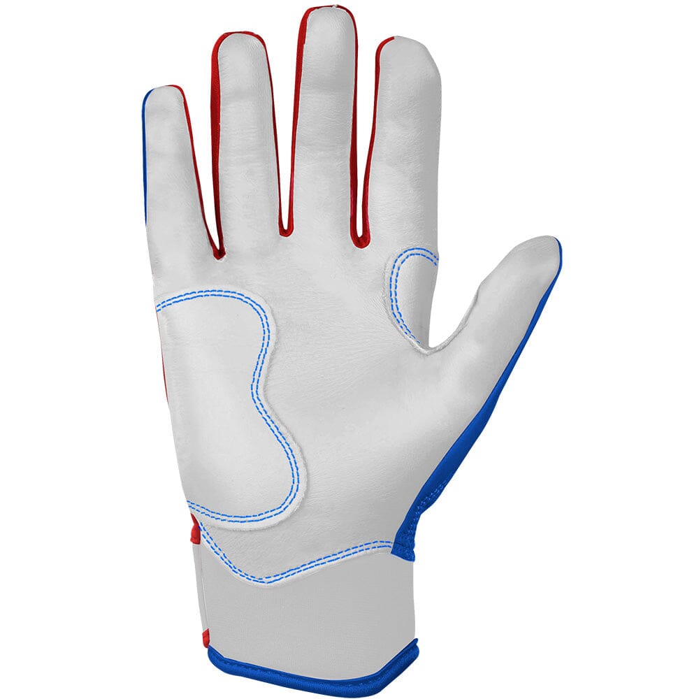 James Outman Signature Series Short Cuff Batting Gloves - Blue- thumb 2