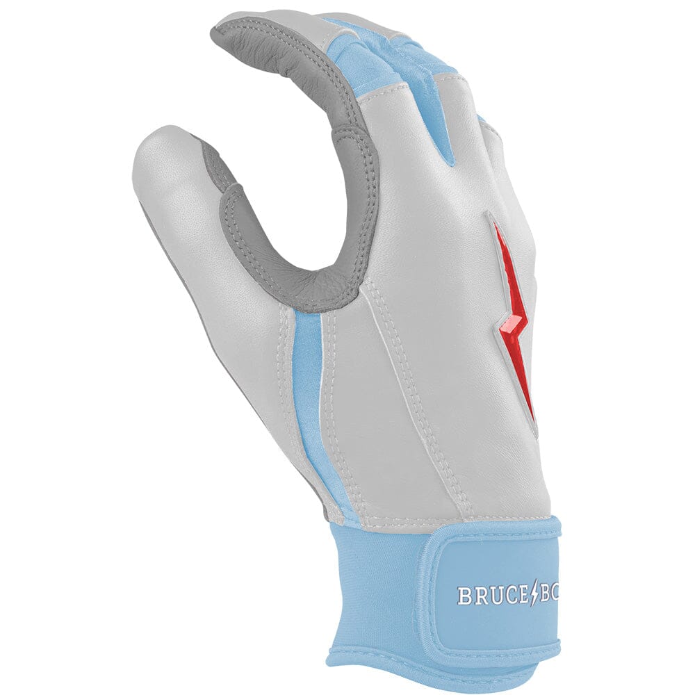 Ian Happ Signature Series Short Cuff Batting Gloves - White- thumb 5