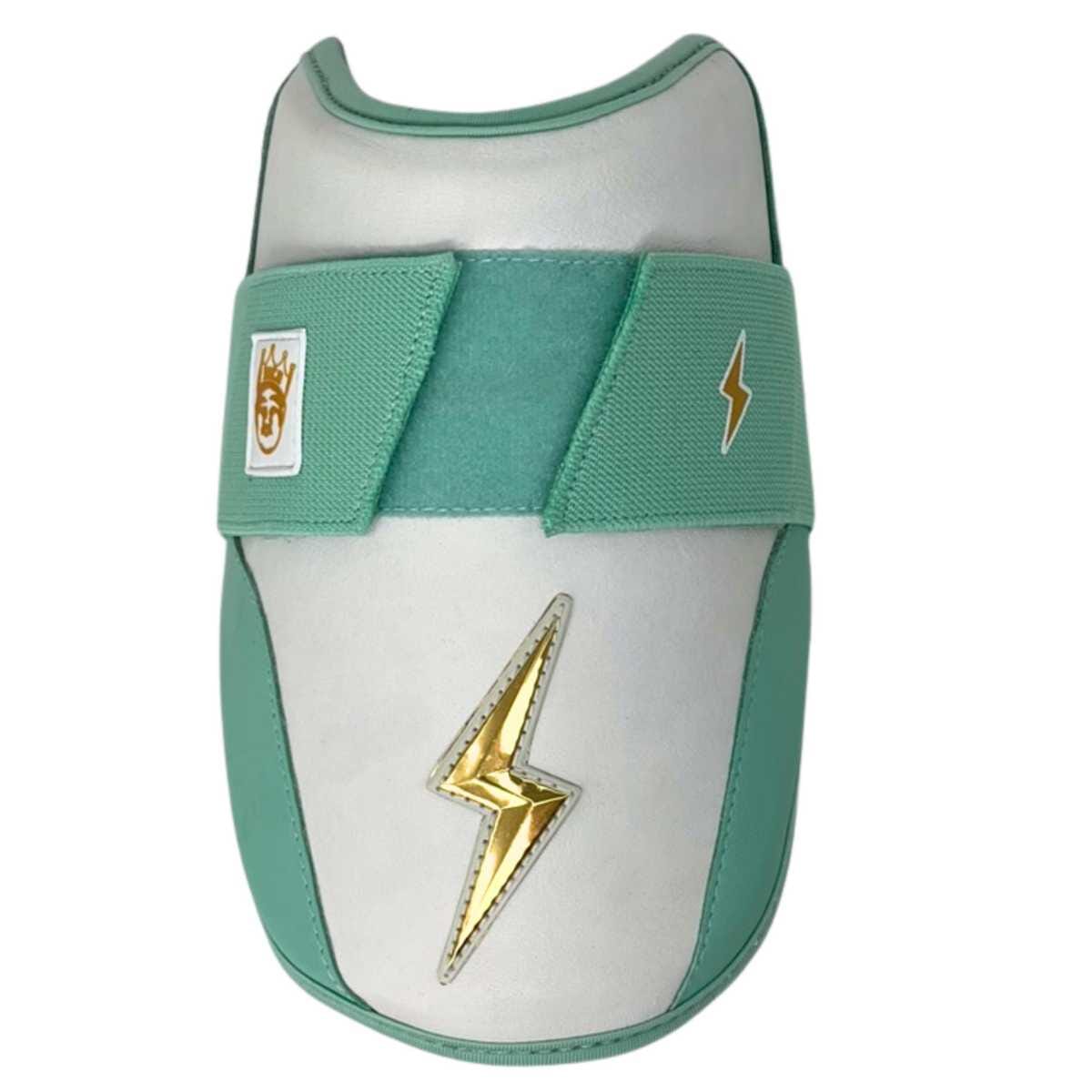 King of JUCO Creator Series 6" Elbow Guard - White/Mint- quickbuy