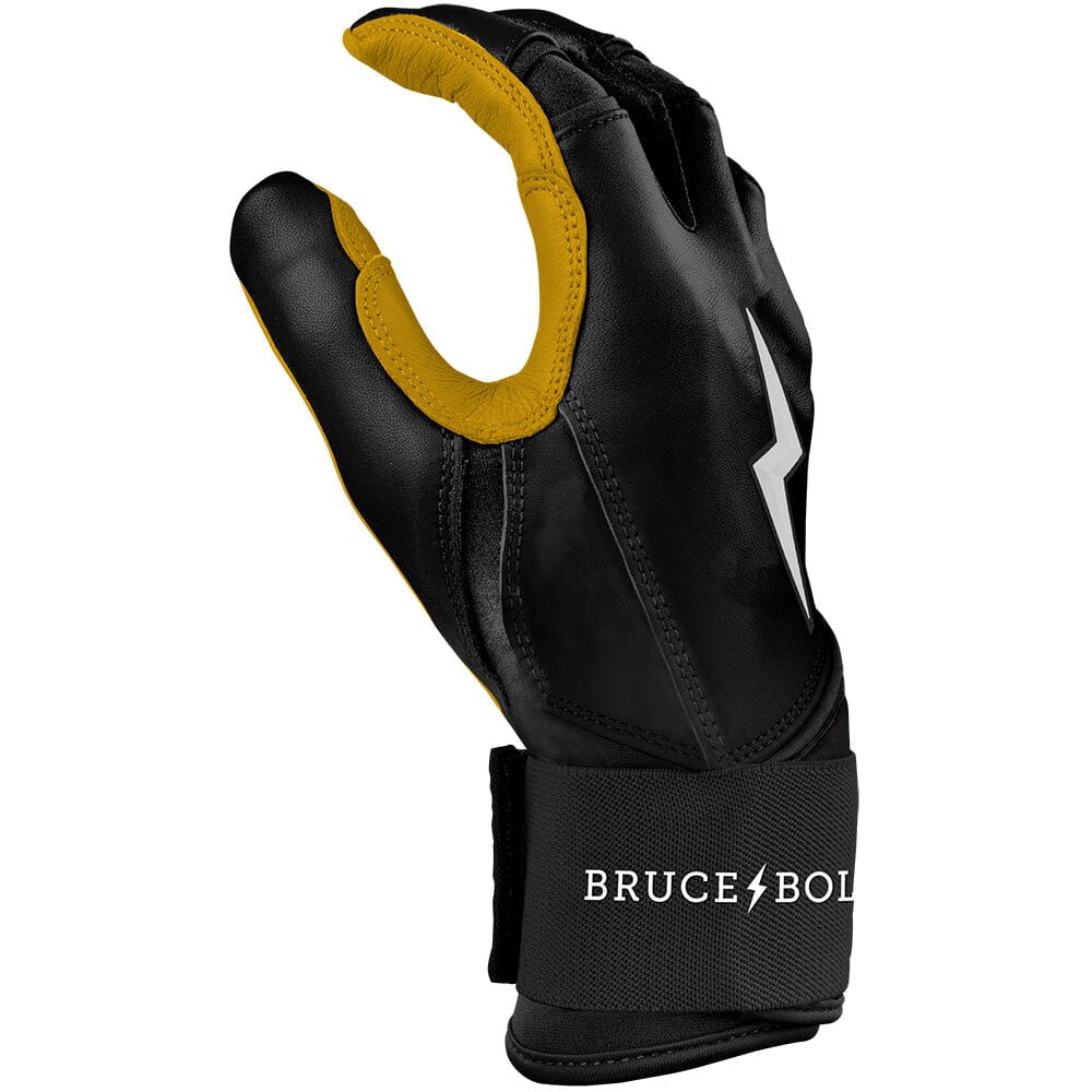 Original Series Long Cuff Batting Gloves - Black- thumb 5