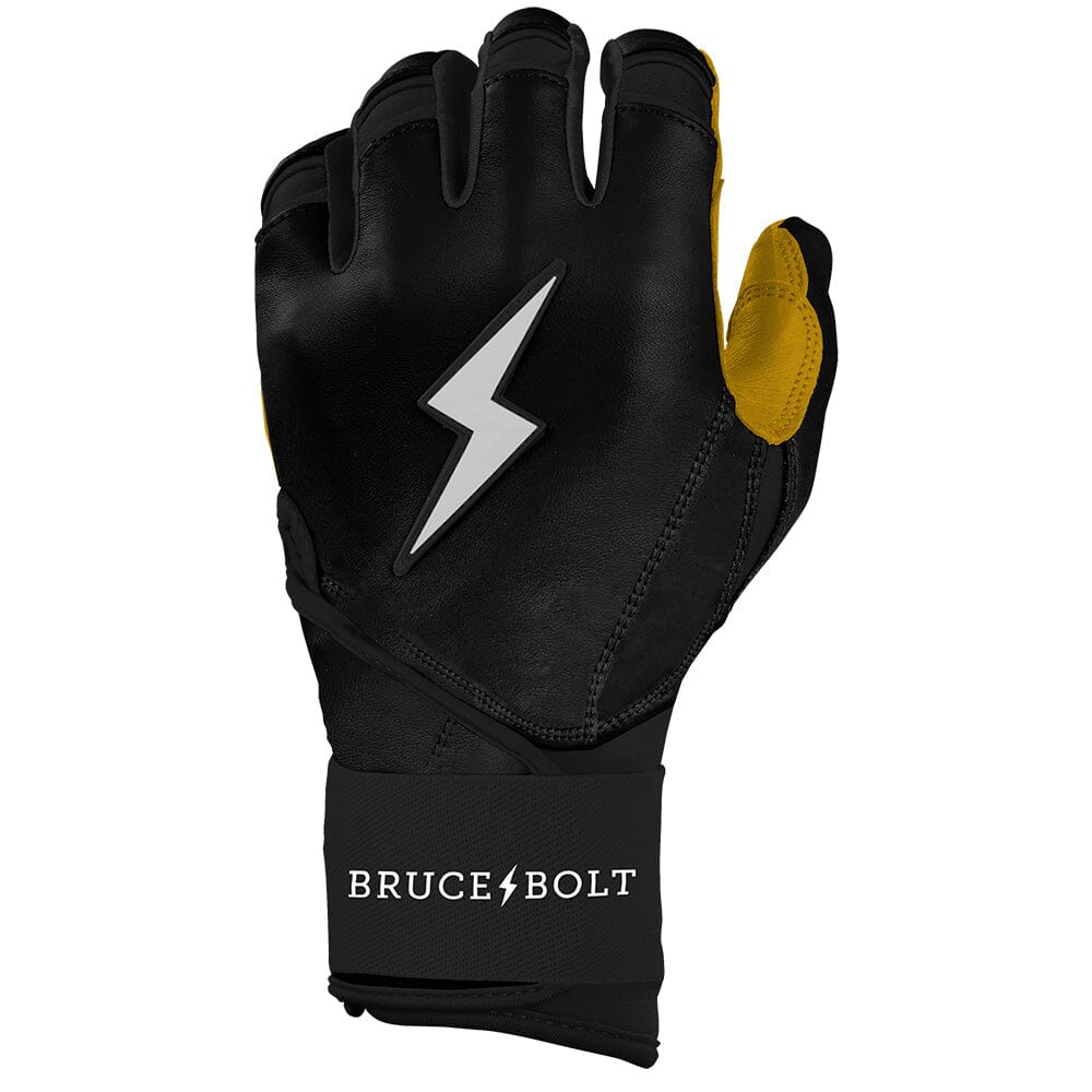 Original Series Long Cuff Batting Gloves - Black- thumb 3