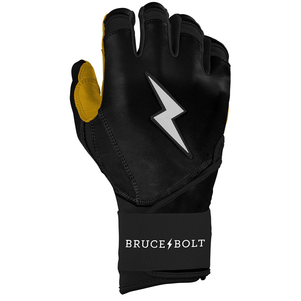 Original Series Long Cuff Batting Gloves - Black- thumb 4