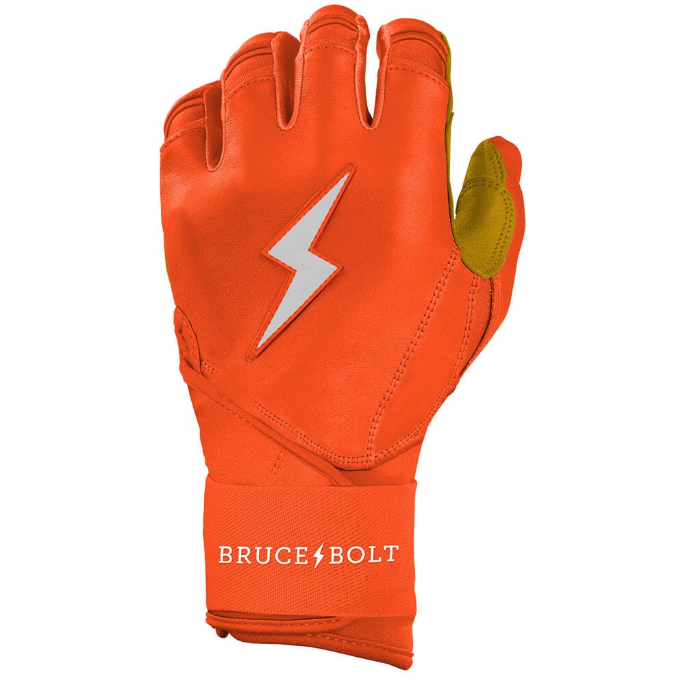 Original Series Long Cuff Batting Gloves - Orange- thumb 3