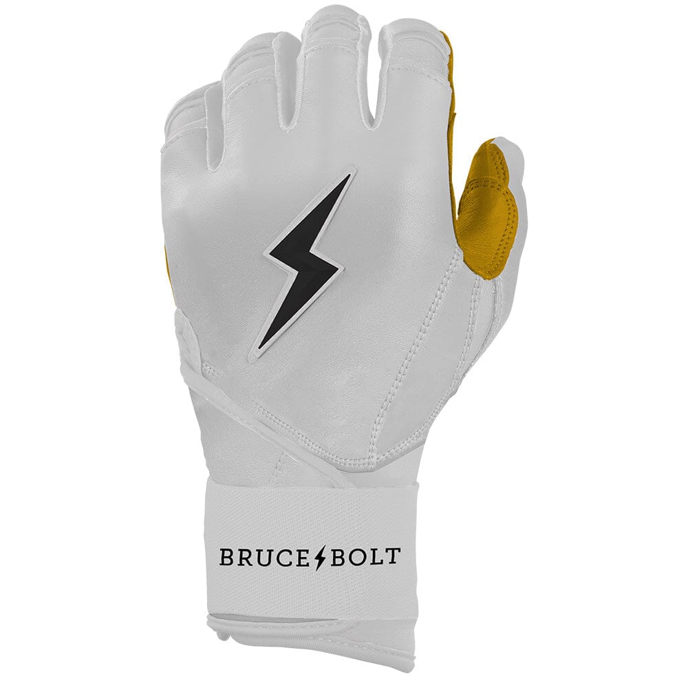 Original Series Long Cuff Batting Gloves - White- thumb 3