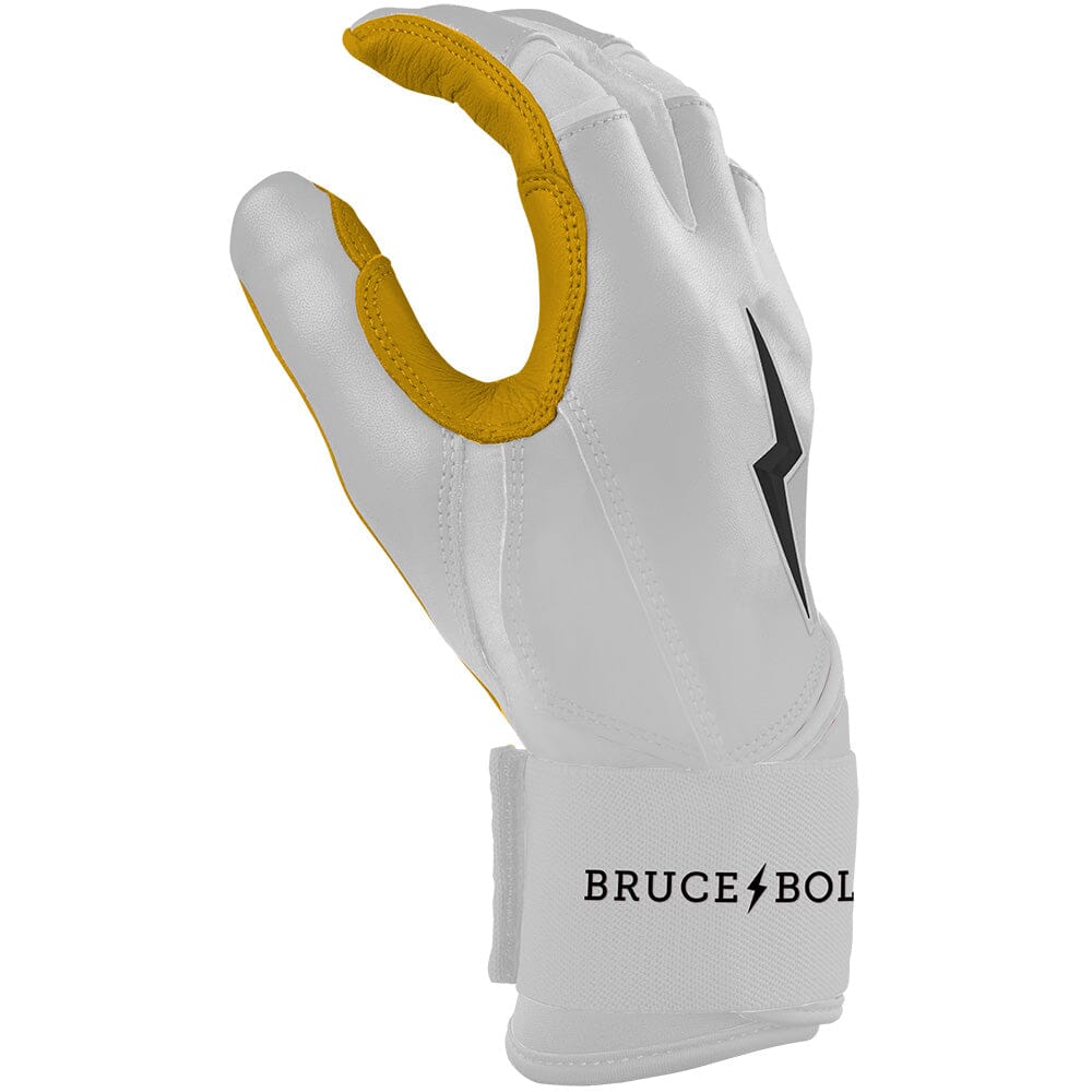 Original Series Long Cuff Batting Gloves - White- thumb 5
