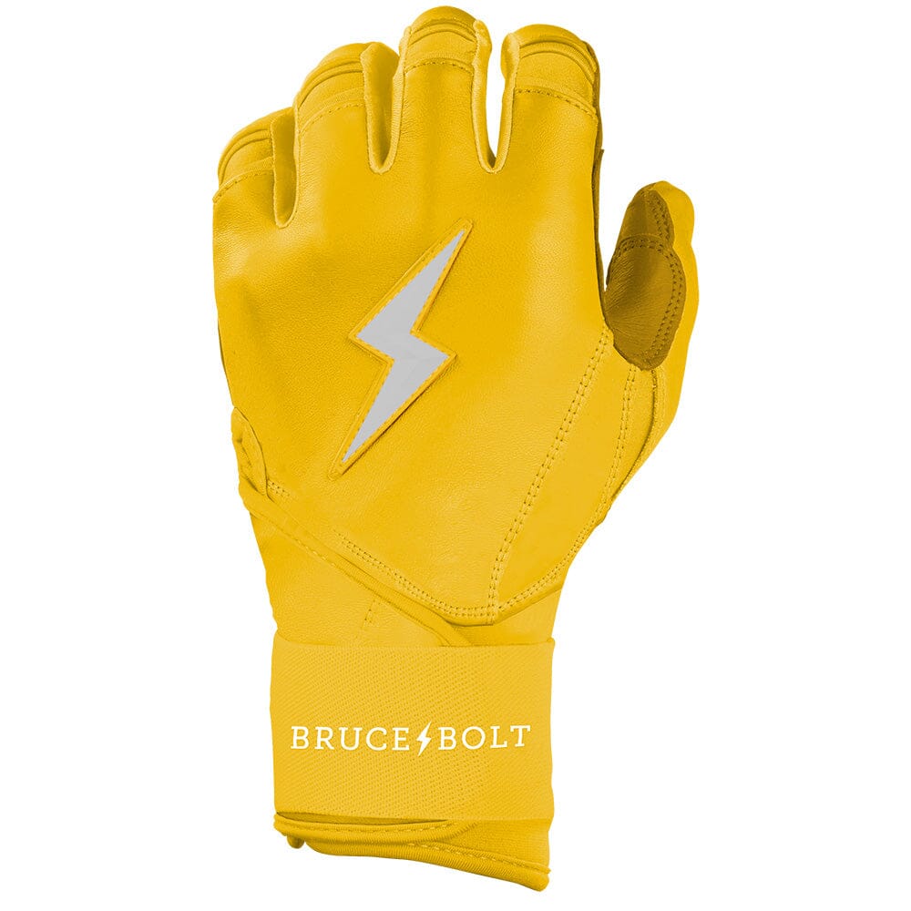Original Series Long Cuff Batting Gloves - Yellow- thumb 3