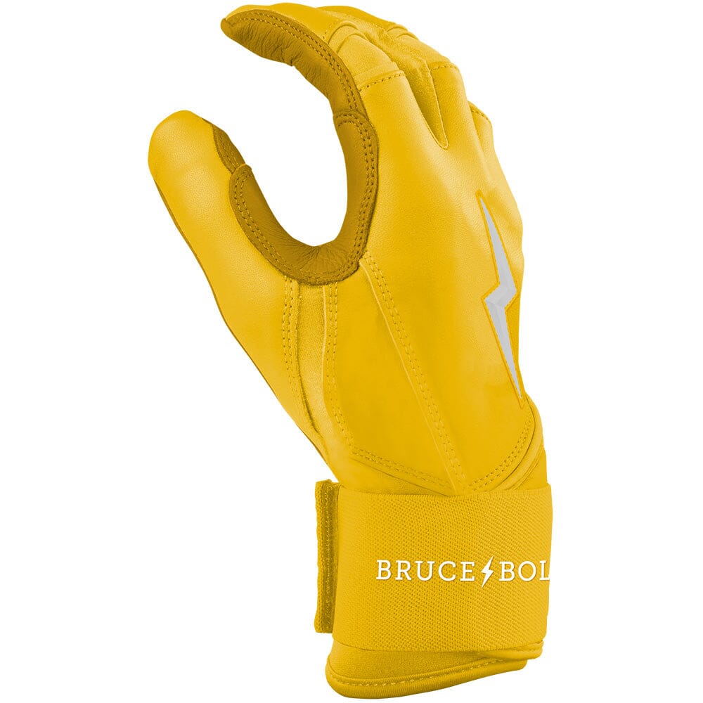 Original Series Long Cuff Batting Gloves - Yellow- thumb 5