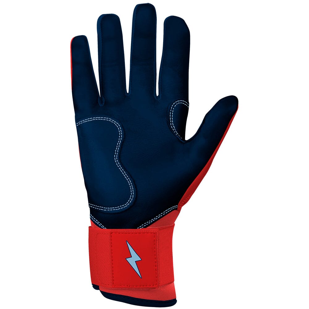 Lars Nootbaar Signature Series Long Cuff Batting Gloves - Red- thumb 2