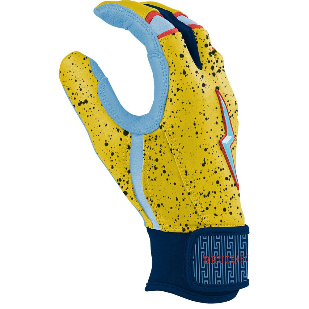 Lars Nootbaar Signature Series Short Cuff Batting Gloves - Yellow- thumb 5