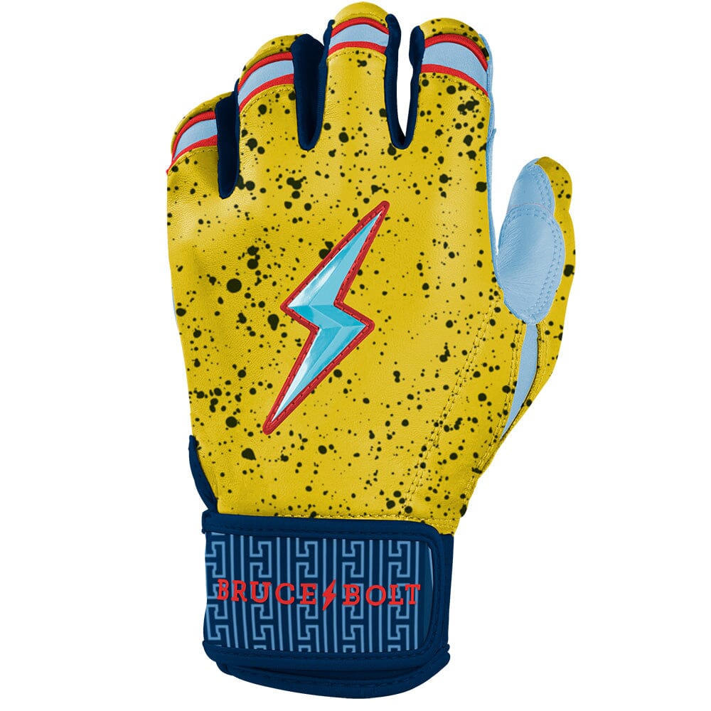 Lars Nootbaar Signature Series Short Cuff Batting Gloves - Yellow- thumb 3