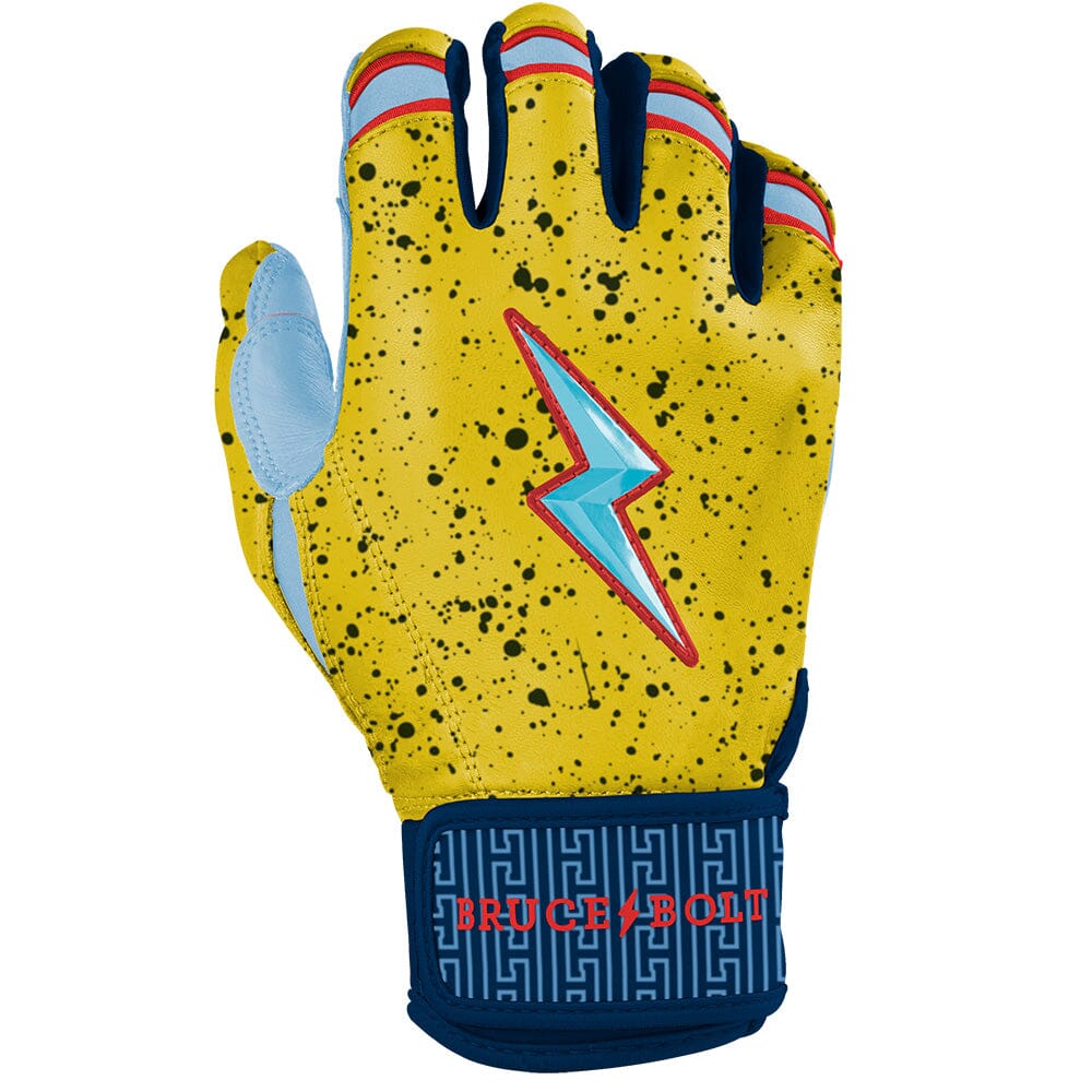 Lars Nootbaar Signature Series Short Cuff Batting Gloves - Yellow- thumb 4