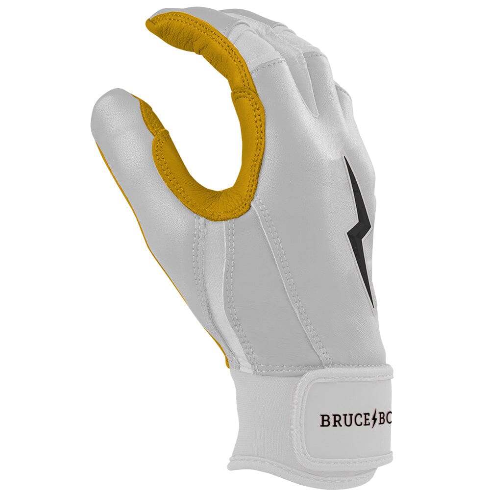 Original Series Short Cuff Batting Gloves - White- thumb 5