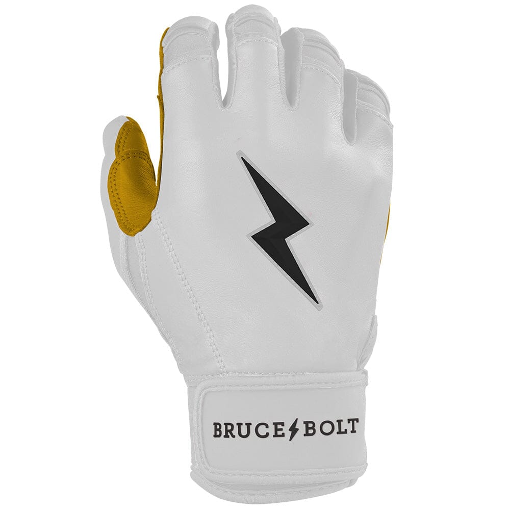 Original Series Short Cuff Batting Gloves - White- thumb 4