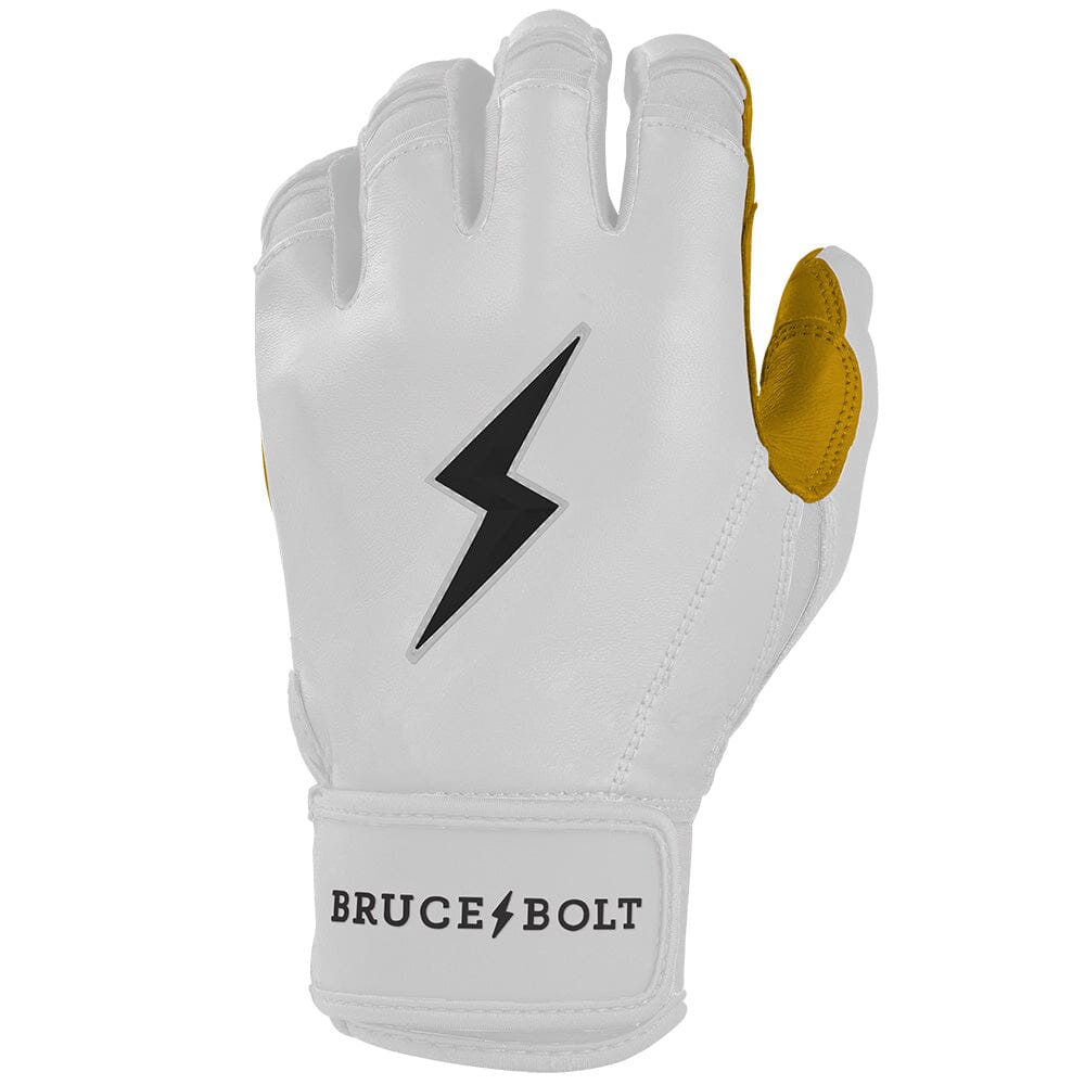 Original Series Short Cuff Batting Gloves - White- thumb 3